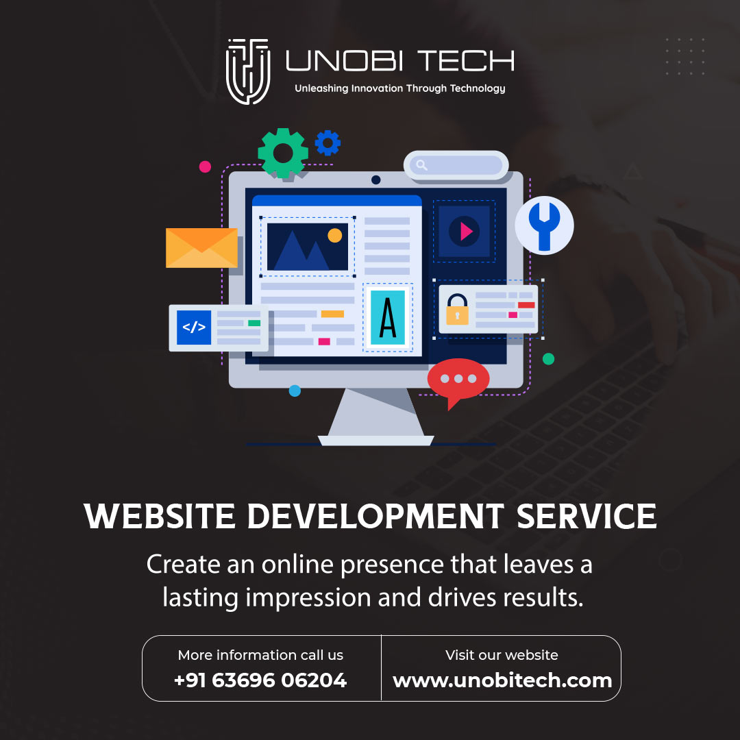 Building digital experiences that make an impact. Elevate your online presence with our expert website development services.

#unobitech #WebsiteDevelopment #DigitalExperiences #OnlinePresence #WebDesign #DigitalSolutions