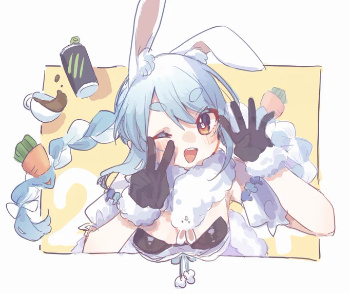 #ぺこらーと #ぺこーら24応援イラスト