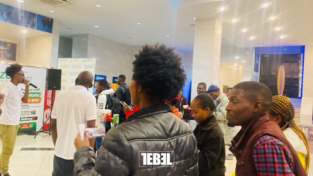 AsaphAfrika's tweet photo. So we premiered Mission Impossible: Dead Reckoning at @sterkinekorzim in Bulawayo this past Friday 🙌🏽 BIG VIBES AS USUAL!!! Much love to everyone who came through ❤️ Be sure not to miss the next #MovieNightWithASAPH🍿 https://t.co/hHersx1d8g