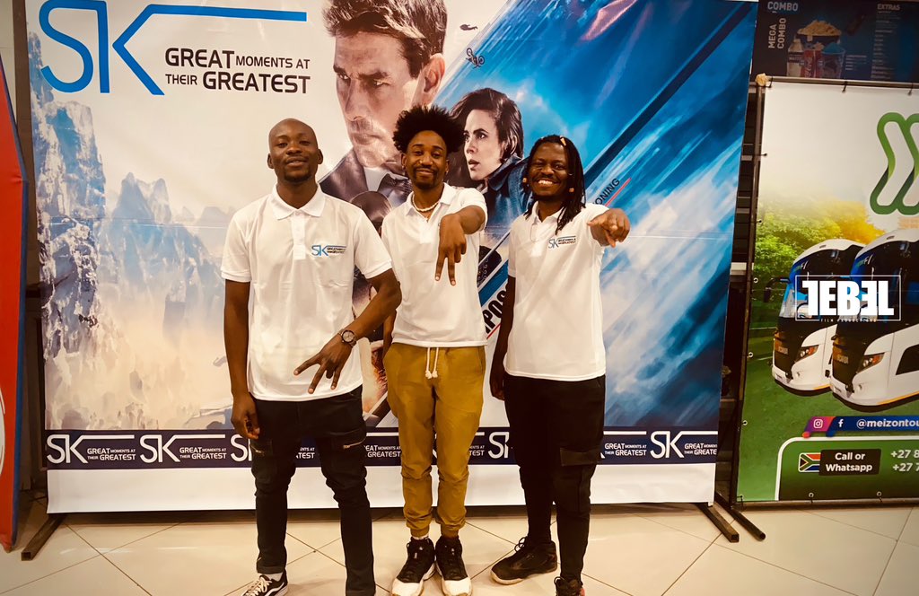 AsaphAfrika's tweet photo. So we premiered Mission Impossible: Dead Reckoning at @sterkinekorzim in Bulawayo this past Friday 🙌🏽 BIG VIBES AS USUAL!!! Much love to everyone who came through ❤️ Be sure not to miss the next #MovieNightWithASAPH🍿 https://t.co/hHersx1d8g
