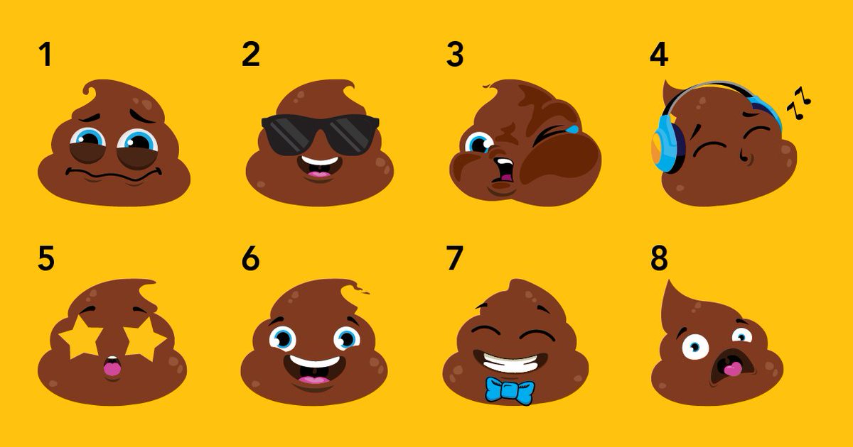 iconwater's tweet photo. Happy #WorldEmojiDay π© Which 'flavour' poo are you?
#FreethePoo https://t.co/25LyT5eQuu