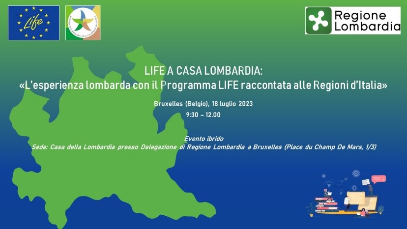 Evento “LIFE A CASA LOMBARDIA: L’esperienza lombarda con il Programma LIFE raccontata alle Regioni d’Italia” – Bruxelles (Belgio), 18 luglio 2023
mase.gov.it/pagina/evento-…
#LIFEprogramme #MinisteroDellAmbiente #LIFEprojects