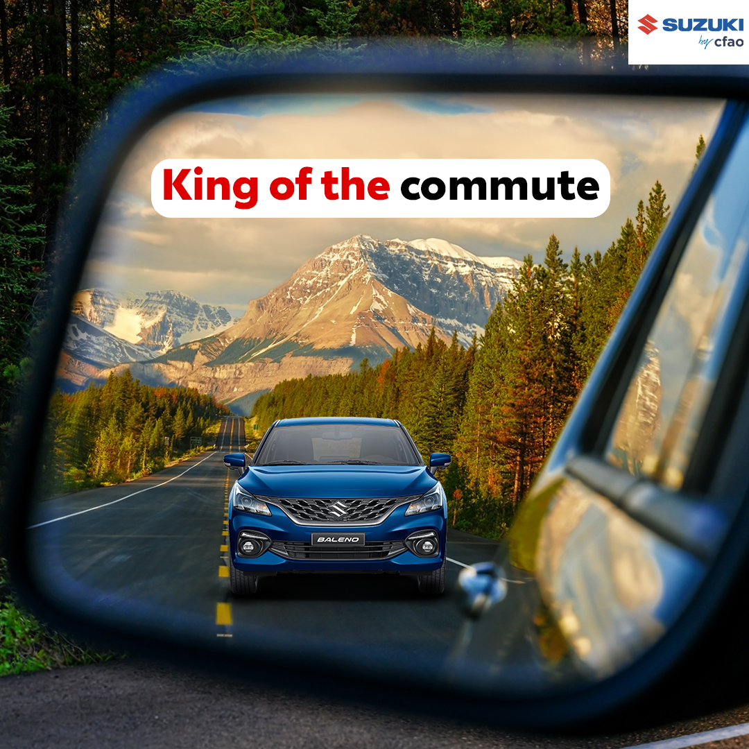 SuzukiCFAOKE's tweet photo. The #Suzuki Baleno is sure to make you stand out. Get more from your commute in this city-ready vehicle. Learn more here: https://t.co/WrmZgS6wXM
#CompactConfidence #CFAOMotorsDrivesKenya https://t.co/sUQh1aJlTc