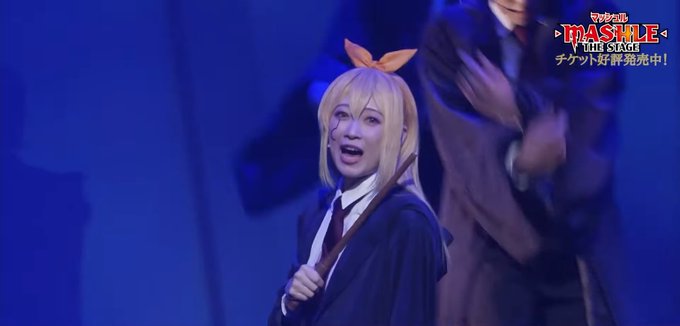 舞台の冒頭映像の河内さんいいのよ 