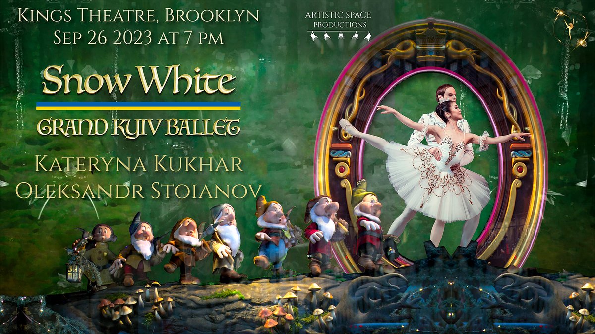 Prepare to be enchanted as the timeless tale of Snow White comes to life on the grand stage of New York this fall 🪄

💥 New York
📆 September 26
🕚 7:00 PM
🏦 Kings Theater

🎫 Tickets: kingstheatre.com/events/snow-wh…