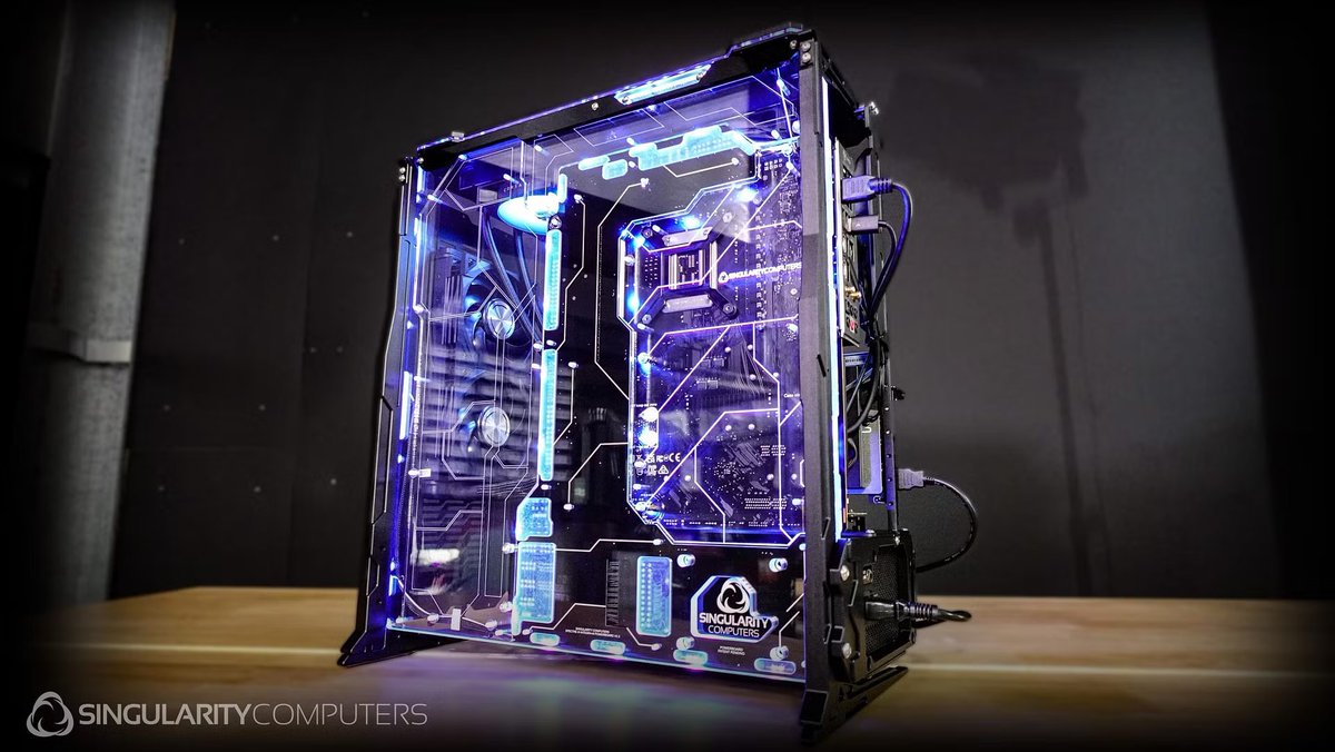 SingularityC's tweet photo. Spectre Integra-MA AIO Build
#singularitycomputers #spectreintegramdualloopsidepanel #customsidepanel #watercooling #liquidcooling #spectreintegram #spectre #custombuilds #singularitycomputers #gamingsetup #watercooled #pchardware #gamer #pcgaming https://t.co/HXHzd0eDaU