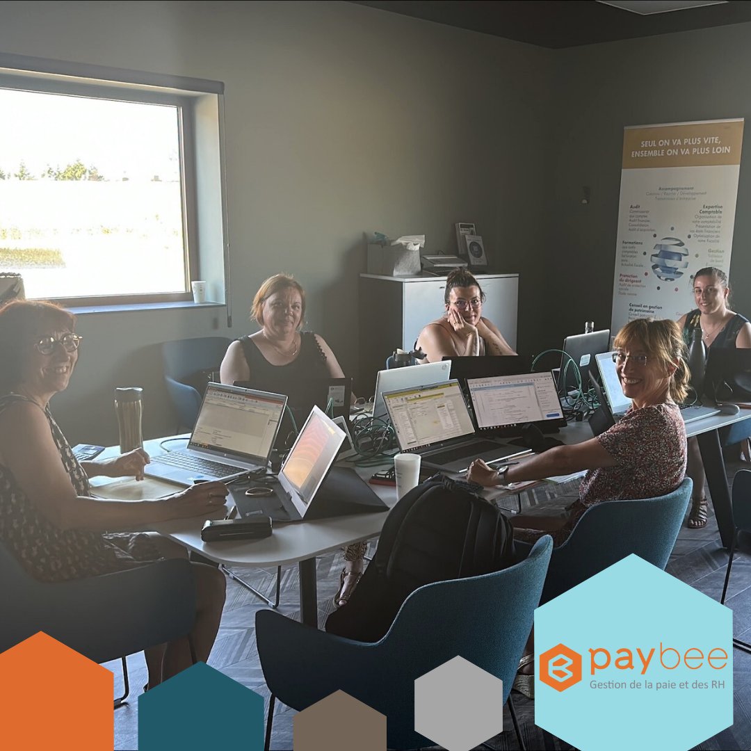 Paybee_paie's tweet photo. [LA TEAM PAYBEE]

📍 Journée à Sainte-Sigolène pour notre équipe Paybee !

Une opportunité de découvrir les nouveaux bureaux et d'échanger avec les équipes sur place.

😃 Une belle journée sous le soleil de la Haute-Loire. https://t.co/C3VQw1LanO