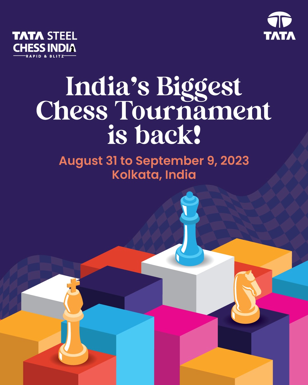 Tata Steel Chess India on X: We're thrilled to announce the dates