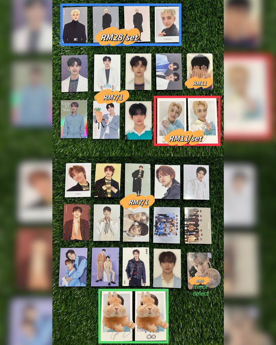 IcychocoGo's tweet photo. 💎WTS Seventeen Photocards💎
✨Want to sell SVT pcs✨
📌Official pcs
📌DM for prices
📌Price is negotiable 
📌Freebies available 
📌Postage fee included if >RM65

⭕️Joshua’s beret pc still available, need to tie one pc⭕️ https://t.co/d4gSXLuKW3