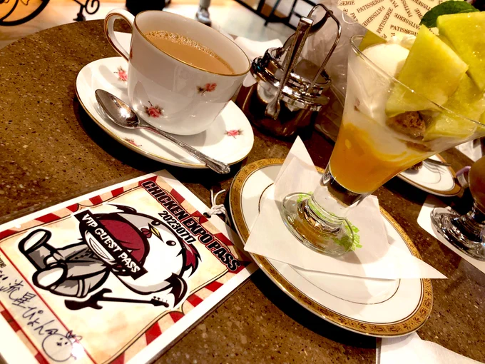 大阪たのちい  いい写真! 切り取ってツーショにもした