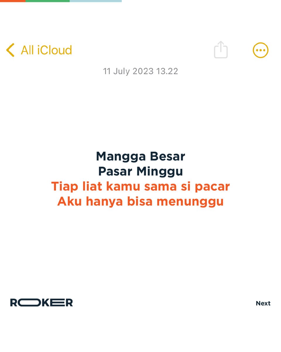 rokeridn's tweet photo. Ada yang relate sama salah satu pantunnya? 😆

Coba bikin pantun ala kamu pakai template di-slide terakhir yuk!

#RokerMania #krl #commuterline #keretaapi  #keretalistrik #anakkereta #rombongankereta #stasiunkereta #ceritakrl #dramakrl #infokrl #pantun #statsiun #JOBODETABEK https://t.co/bPQa8WkRcI