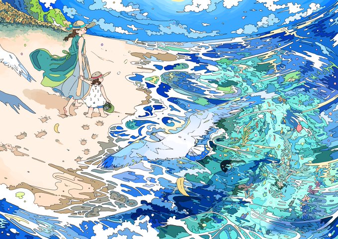 「海の日」のTwitter画像/イラスト(新着))