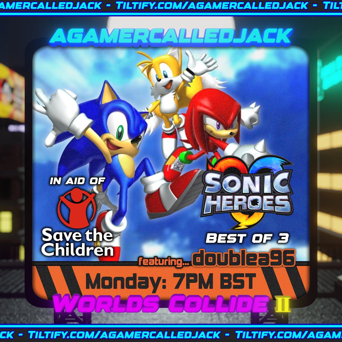 JackJDBradshaw's tweet photo. Tonight at 7PM BST, me and that guy who makes false Anti Australia Accusations against me, @doubleA_96 will face off in a Sonic Heroes Best of 3, where the first to complete two Routes in Sonic Heroes before the other will be victorious.

(2/7) https://t.co/njwGaHnBNQ