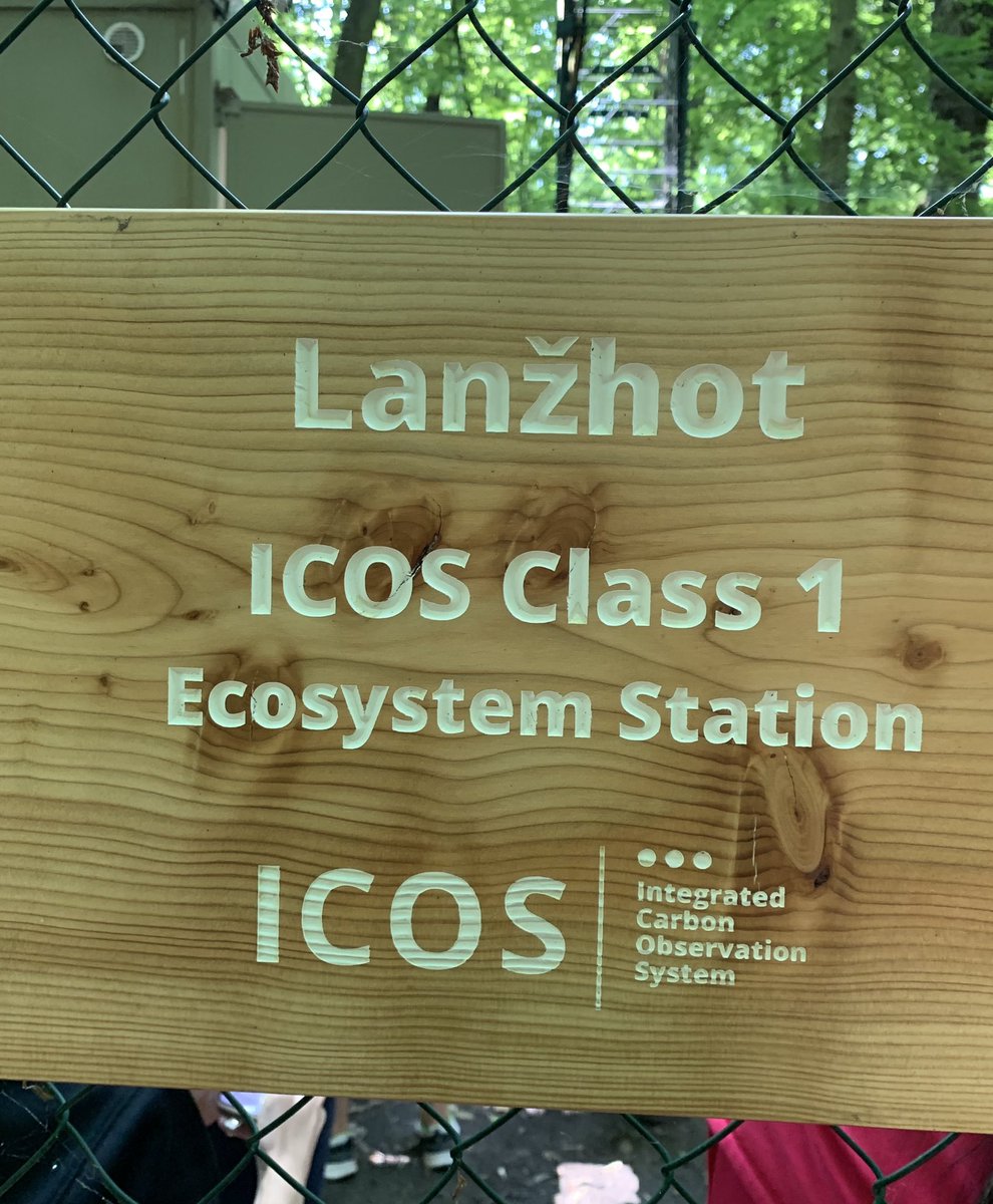 LNdlsk's tweet photo. Some impressions from visiting the Class 1 ICOS site Lanžhot (CZ-Lnz) in a floodplain forest in Czech Republic after the Fluxnet meeting #fluxnet2023 

@ICOS_RI @FLUXNET_Coop https://t.co/VfKeaaYah0