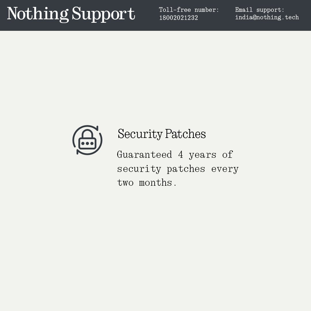 Nothing India (@nothingindia) on Twitter photo Our dedication towards serving customers keeps getting stronger.
250+ service centres across India currently, with 50 more getting added by the end of this month. In addition, our first ever Exclusive service centre opens soon in Bengaluru. #NothingPhone2 <a href="/nothingsupport/">Nothing Support</a> Our dedication towards serving customers keeps getting stronger.
250+ service centres across India currently, with 50 more getting added by the end of this month. In addition, our first ever Exclusive service centre opens soon in Bengaluru. #NothingPhone2 <a href="/nothingsupport/">Nothing Support</a>