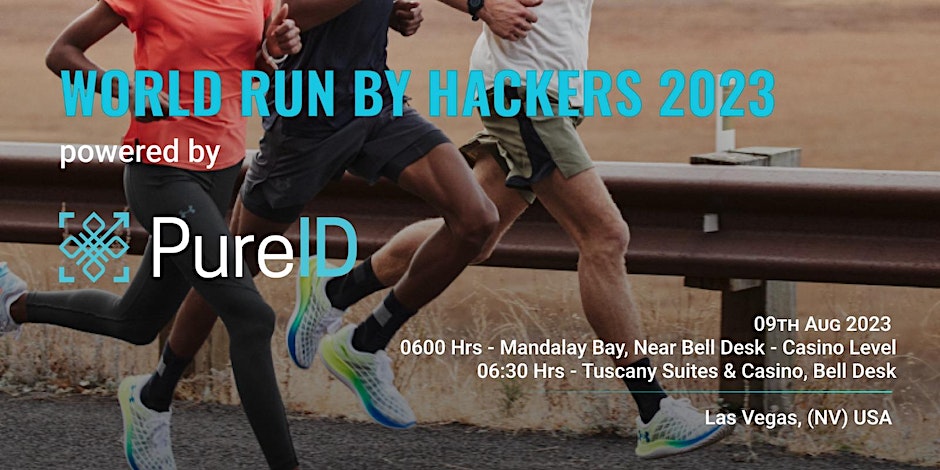 Its our 10th year of #WorldRunByHackers, come join us at the annual run, just before we get busy with our Hackers Summer Camp @BSidesLV @BlackHatEvents & @defcon Shout out to @defconparties; Register here - eventbrite.com/e/world-run-by…