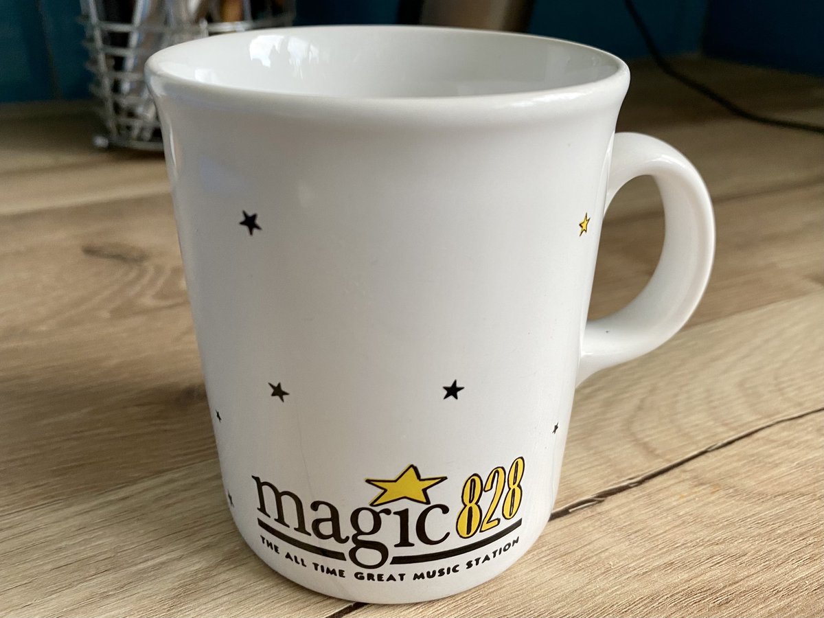 RadioMugs's tweet photo. Happy 33rd birthday #Magic828 #showusyourmugs - hear the launch @airchecks https://t.co/qybXetnE28