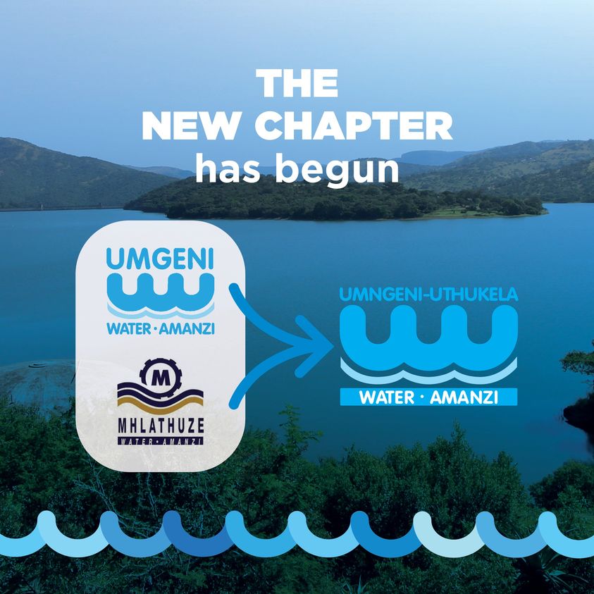We have UPGRADED to one water board for the entire province of KZN - INTRODUCING OUR NEW NAME AND LOGO!! Follow the new Umngeni-uThukela social media accounts on the following Handle: @umngeni_uthukela_water Facebook LinkedIn Twitter Instagram YouTube