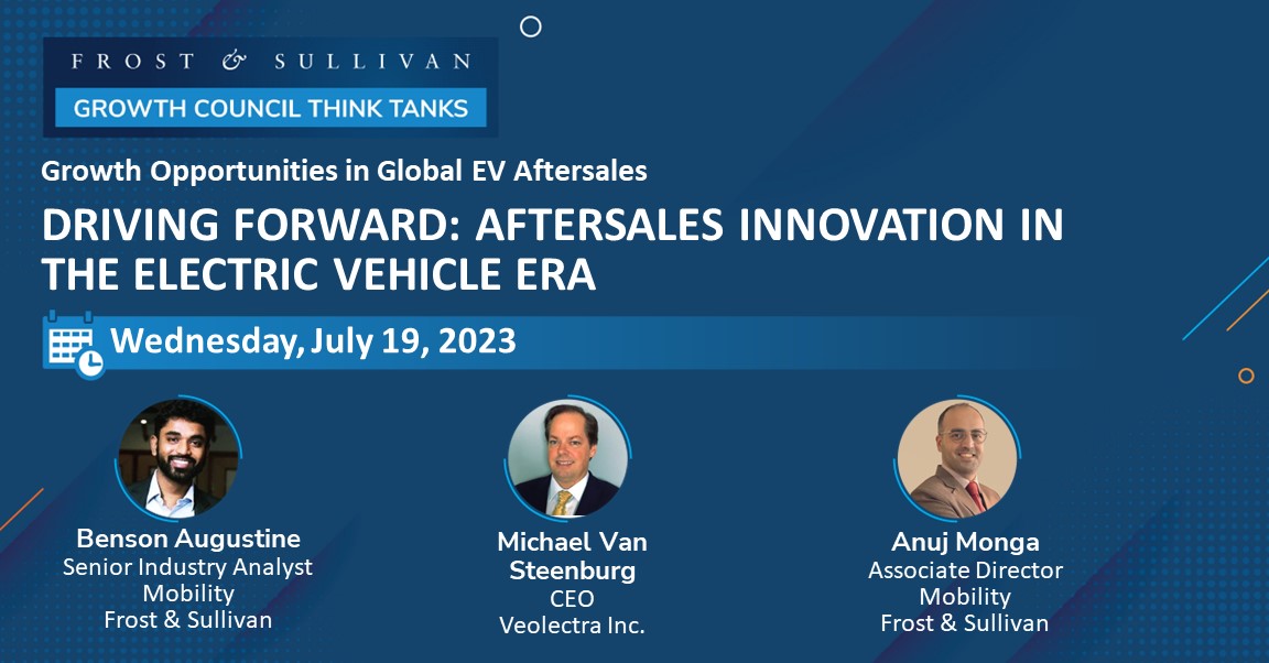 FrostSullivanIN's tweet image. 📅 Join us for an engaging discussion on the future of #EVaftersales! 🌟

Discover:
🔍 How the EV #aftersalesmarket is evolving.
🔍 Emerging replacement categories due to shifting #powertraintechnology.

Secure now: hubs.la/Q01Xz_g40

#Mobility #AutomotiveIndustry