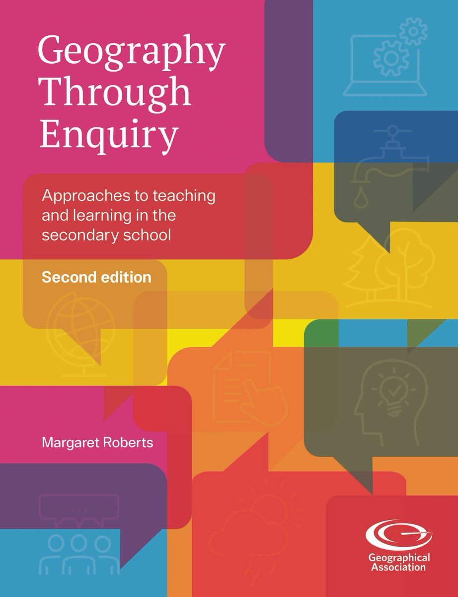 Did you know that a new edition of Geography Through Enquiry by Margaret Roberts will be published later this year? Find out more and register your interest: geography.org.uk/geography-thro…