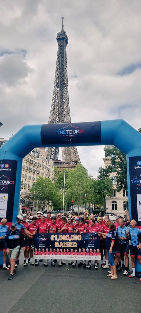 So proud..<a href="/CureLeukaemia/">Cure Leukaemia</a> <a href="/TheTour21/">The Tour 21</a>