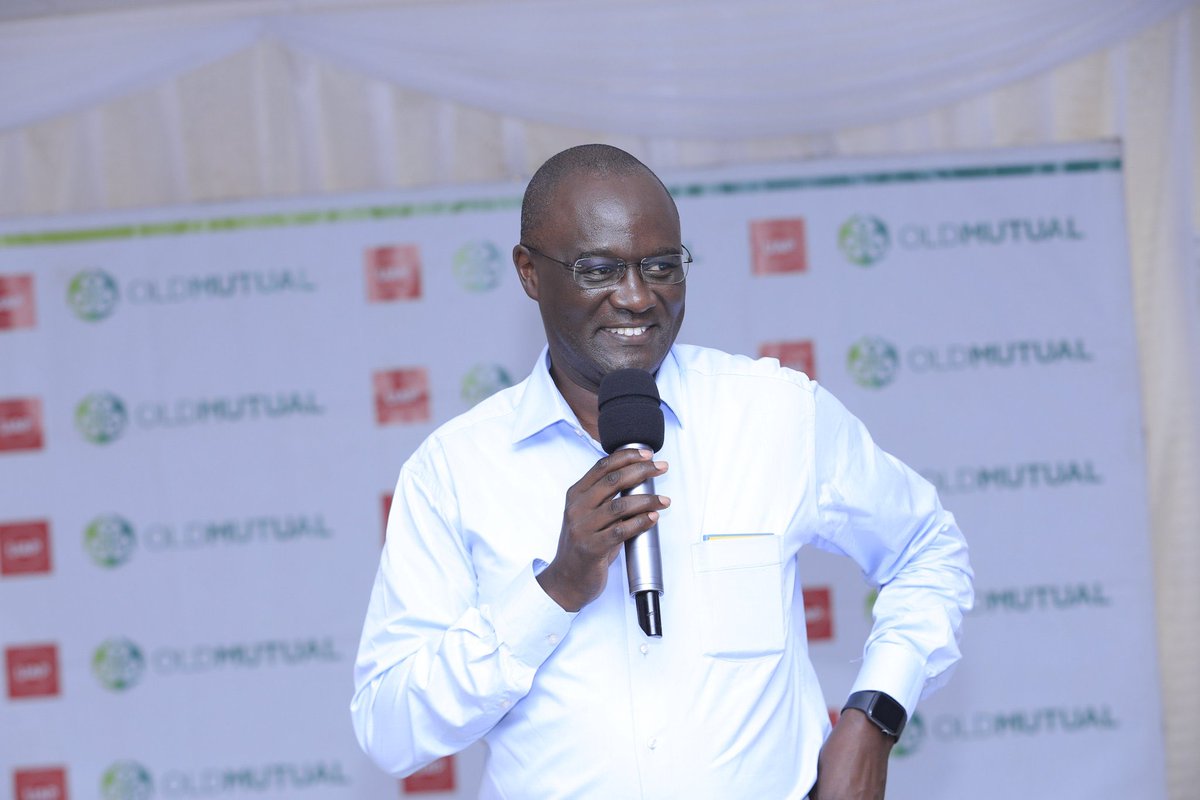 OldMutualUganda's tweet photo. "It's always great to come and visit Uganda and we are very impressed by the continuous work that the team here is putting in to grow the business." -Arthur Oginga, CEO #UAPOldMutual East Africa.

#TutambuleFfena https://t.co/75jucaMdAJ