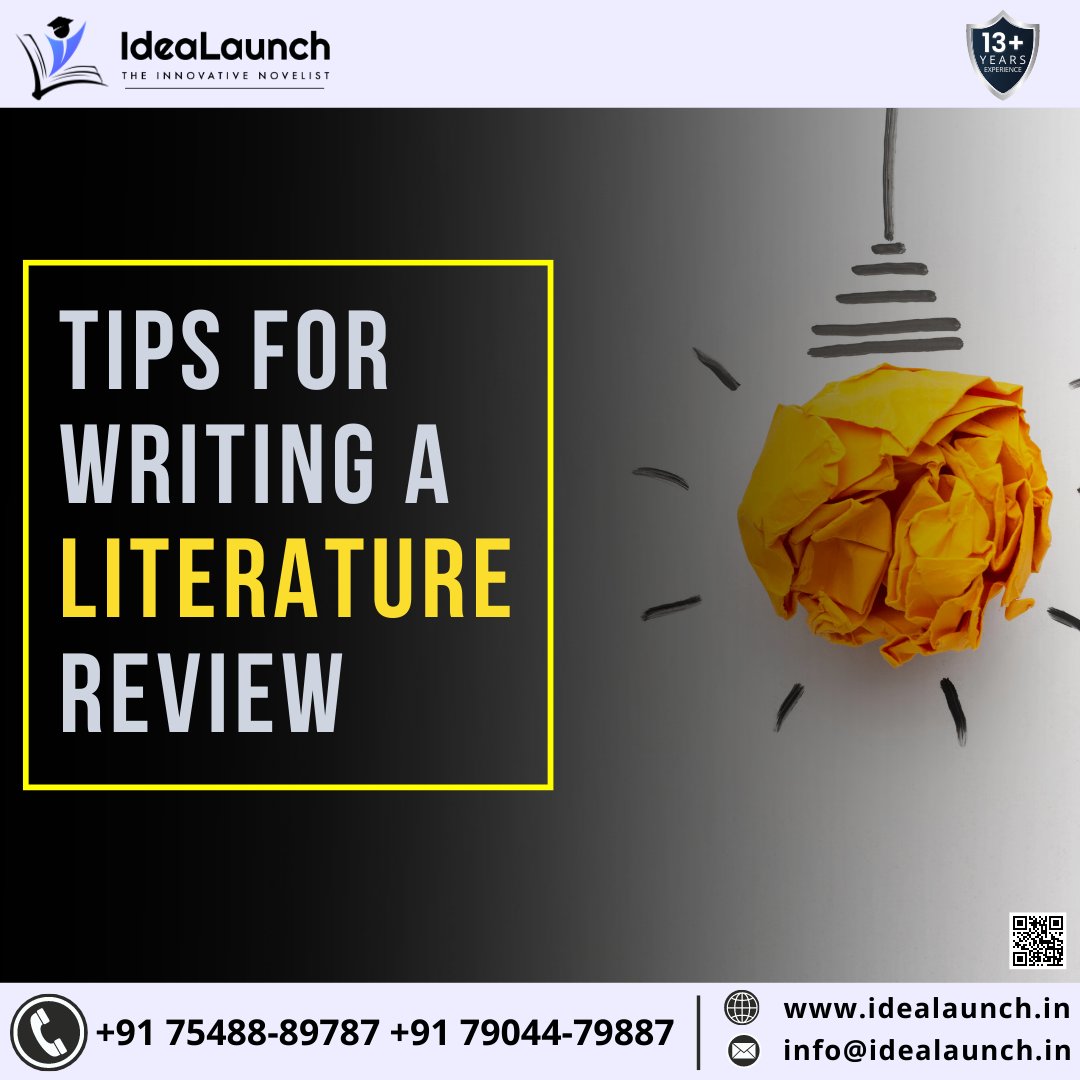 IdeaLaunchPhD's tweet photo. TIPS FOR WRITING A LITERATURE REVIEW - @IdeaLaunchPhD
Website: https://t.co/FB1KfnixFi
Mail id: research@idealaunch.in
Call us: +91 7548889787, +91 7904479887
#Idealaunch #Literature #LiteratureReview #literaturewritng #LiteraturePosts #literaturereviewsupport https://t.co/EfRNfC9tX9