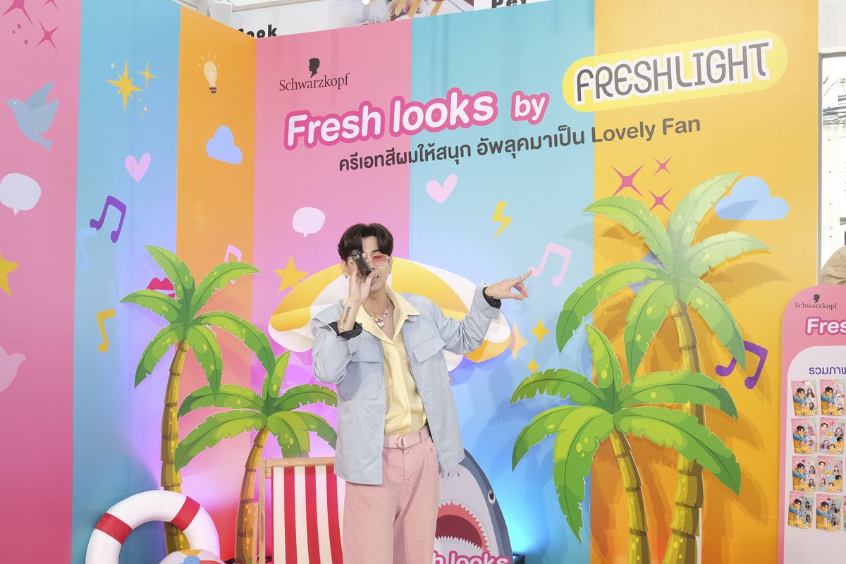 around_ent's tweet photo. Fresh Looks by Freshlight จัดอีเวนต์ ชวน บอนซ์ ณดล อวดลุคสีผมใหม่ พร้อมโชว์ Mini Concert เอาใจ Lovely Fan

อ่านต่อ: https://t.co/uiaeXLZfnT

#FreshlookbyFreshlight #bonnadol https://t.co/bBg0u3o2Ic