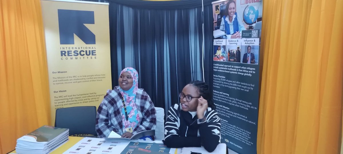 JoseSosi's tweet image. .@RESCUEorg  will be showcasing at the Employment &amp;amp; Labour Relations Annual Symposium and Exhibition in Nairobi. 🌍 Join us and learn about the IRC #ReBUiLDProgram groundbreaking initiatives and solutions aimed at empowering urban refugees in East Africa rebuild.rescue.org