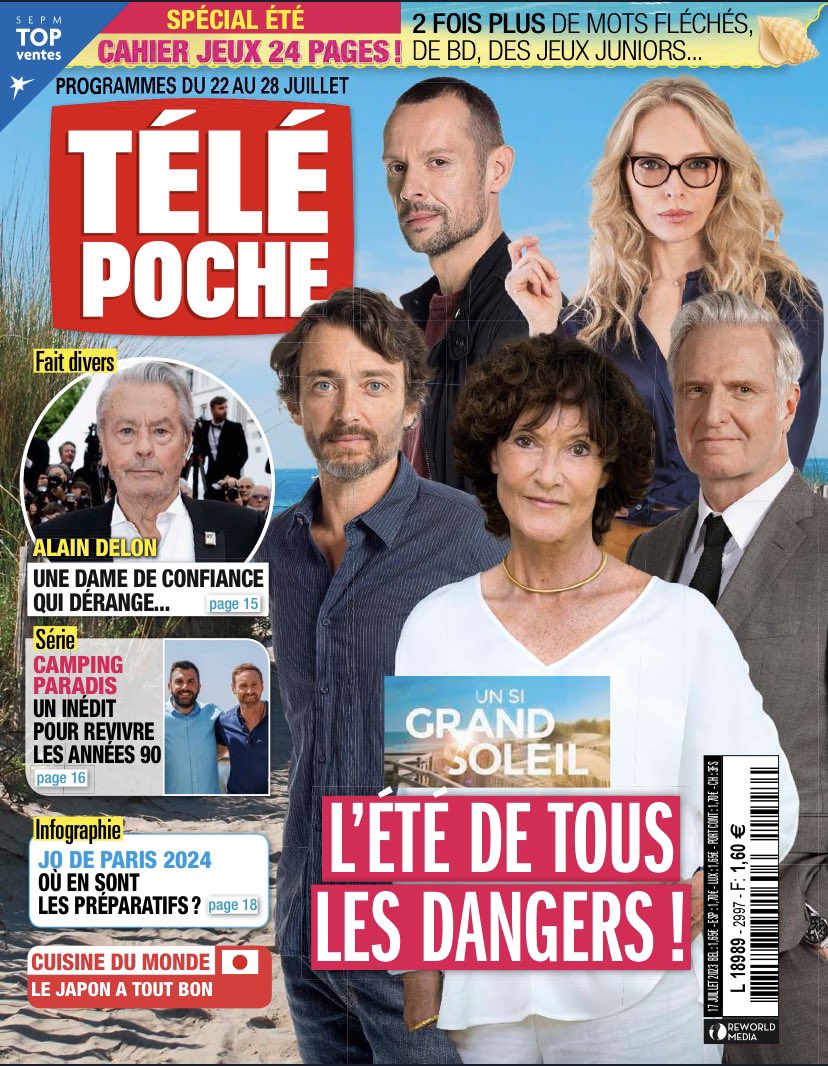francetvpro's tweet photo. #LesMédiasEnParlent @UnSiGrandSoleil @France2tv
📰 En une cette semaine @Telepoche @KINZINGERTonya #ChrystelleLabaude #YvonBack #HubertBenhamdine #NicolasGerout
🙏🏼 @Linda_Bouras #SandraKaras
▶️ du lundi au vendredi à 20.45 et sur https://t.co/9jFuek0HeL #UnSiGrandSoleil https://t.co/NokpFnNunA