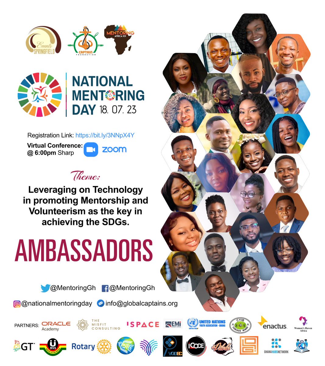 I, Chelsy Sey  pledge as an ambassador to advocate for youth mentorship and I am participating in this year’s National Mentoring Day's Virtual Conference slated for the 18th of July.

https:/bit.ly/3NNpX4Y 

#nationalmentoringday #mveawards #mandeladay #mentoring #volunteering