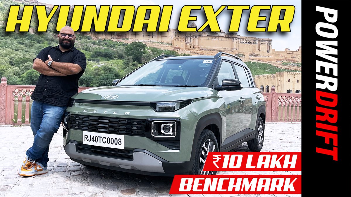 PowerDrift's tweet image. Yes, sales records. We think it’s possible. In fact, @CyrusDhabhar makes two brave predictions too. Will they come true? You’ll have to watch the video right till the end to find out - linktw.in/Sbe9Qj

@HyundaiIndia 

#PowerDrift #PDArmy #Exter #HyundaiExter #Hyundai