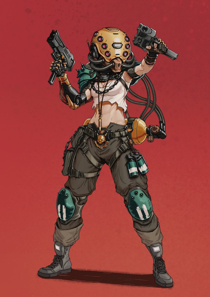 Check out this stunning concept of a female character skin for #ApexLegends! She just might kick your noob ass smiley😏 

artstation.com/artwork/rJv842

#artstation #conceptart #gameart #gaming #gamedev