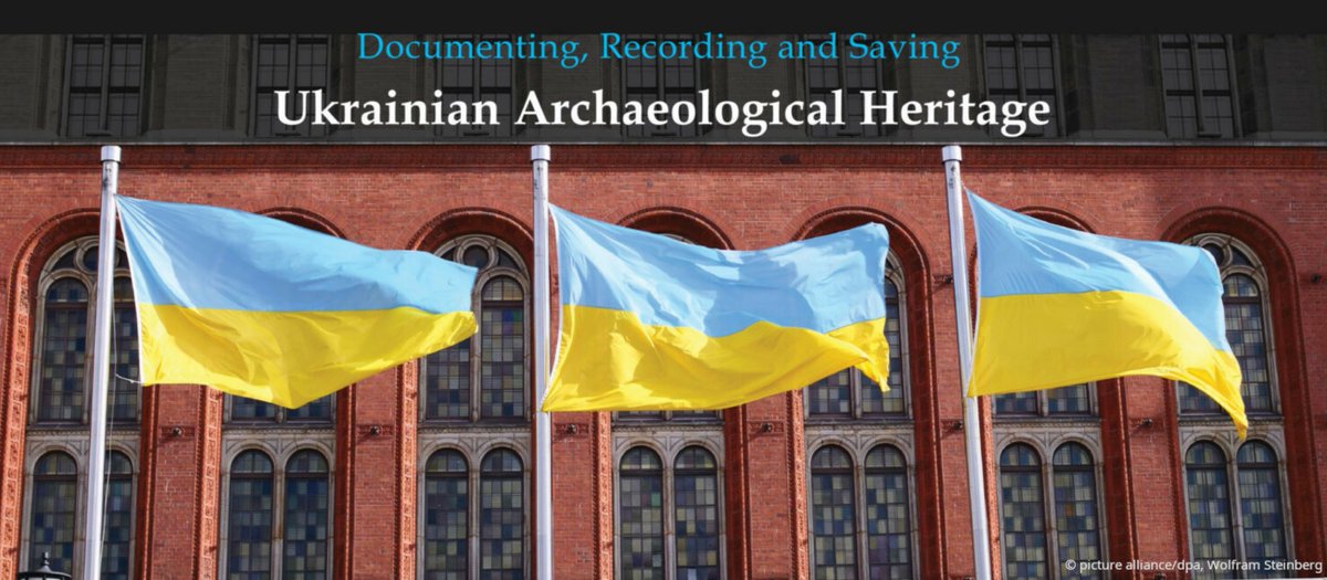 With the new #UkrainianArchaeologicalHeritage blog, #Eurasien_DAI launched a platform for our scholarship holders from #Ukraine and their work documenting the destruction of archaeological monuments and securing endangered research data in times of war:

dainst.blog/ukrainian-arch…