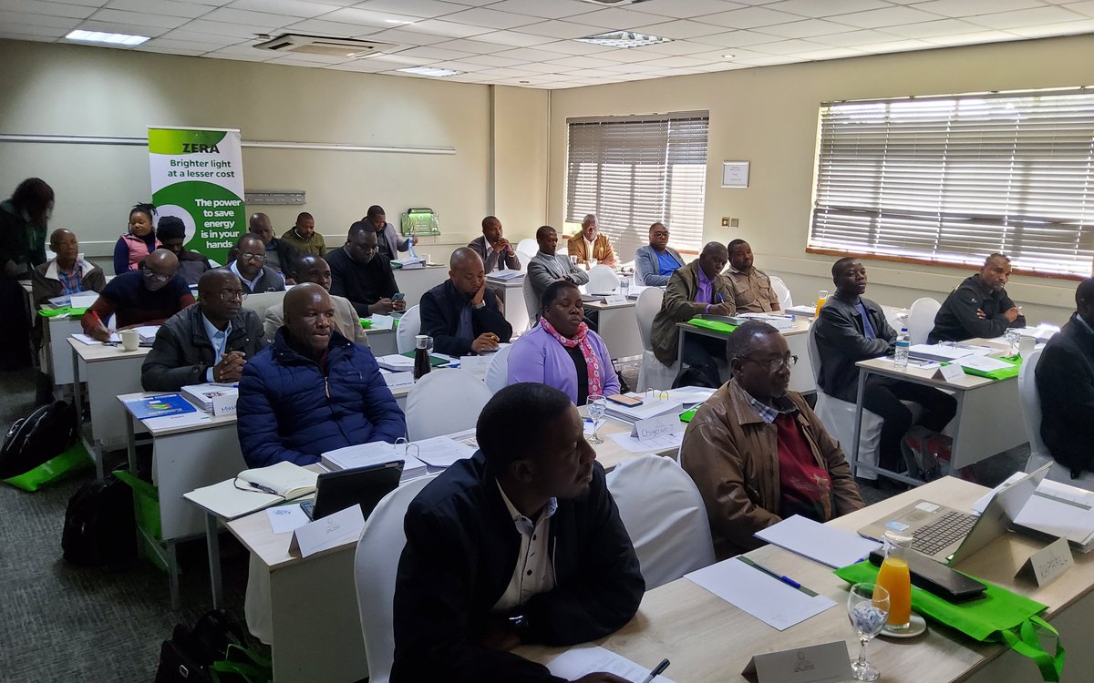 zeraenergy's tweet photo. #ZERA has hand selected a group of delagates from the Zimbabwe pool of energy professionals to undergo the Certified  Energy Auditor (CEA) Training run by the Institute of Energy Professionals Africa (IEPA) and Sustenergy. https://t.co/EO3QTCGe0M