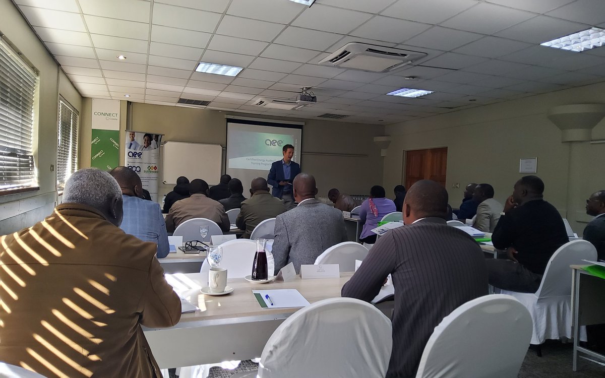 zeraenergy's tweet photo. #ZERA has hand selected a group of delagates from the Zimbabwe pool of energy professionals to undergo the Certified  Energy Auditor (CEA) Training run by the Institute of Energy Professionals Africa (IEPA) and Sustenergy. https://t.co/EO3QTCGe0M