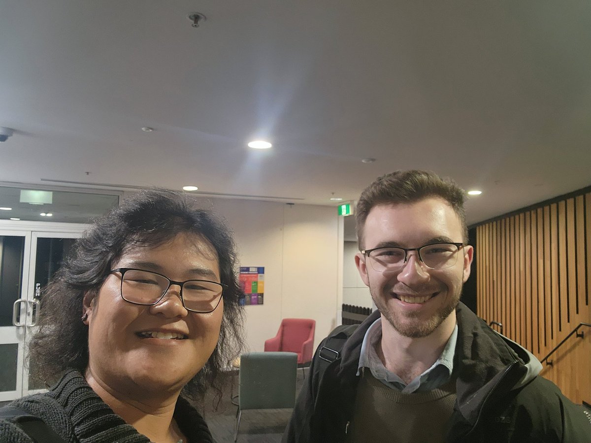 Cameron Phan (@phan_cameron) on Twitter photo And that's a wrap folks! Grateful to <a href="/brendanjohnh/">Brendan Harris</a> for joining me on this spontaneous Melbourne trip of talks.
Once again, thank you to <a href="/Jacob_M_Paul/">Jacob Paul</a> <a href="/UniMelb/">University of Melbourne</a> and <a href="/NaoTsuchiya/">Nao Tsuchiya</a> <a href="/MonashUni/">Monash University</a> for hosting our presentations!!! And that's a wrap folks! Grateful to <a href="/brendanjohnh/">Brendan Harris</a> for joining me on this spontaneous Melbourne trip of talks.
Once again, thank you to <a href="/Jacob_M_Paul/">Jacob Paul</a> <a href="/UniMelb/">University of Melbourne</a> and <a href="/NaoTsuchiya/">Nao Tsuchiya</a> <a href="/MonashUni/">Monash University</a> for hosting our presentations!!!