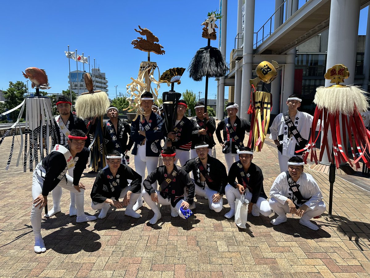 daiki8115's tweet photo. 令和5年度安全祈願祭も滞りなく終了
祭りまであと2ヶ月！！ https://t.co/aJm8Jwfeiz
