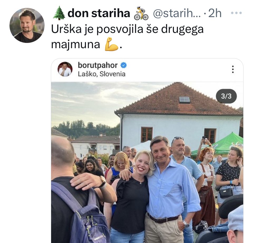 brutus91101394's tweet photo. Gospa predsednica DZ, tule vam predstavljamo kvalificiranega kandidata za Vodebovo nagrado! 🤗 
#JanezStariha
#250e https://t.co/UoDWBuieDy