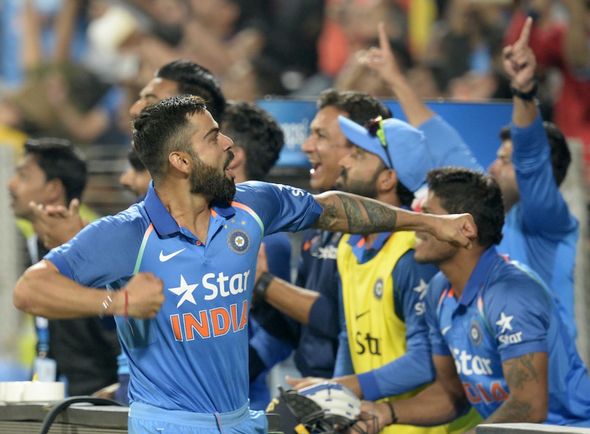 imkevin149's tweet photo. Virat Kohli is the only bowler to take a wicket without bowling a single ball https://t.co/k0Jnw95gB2