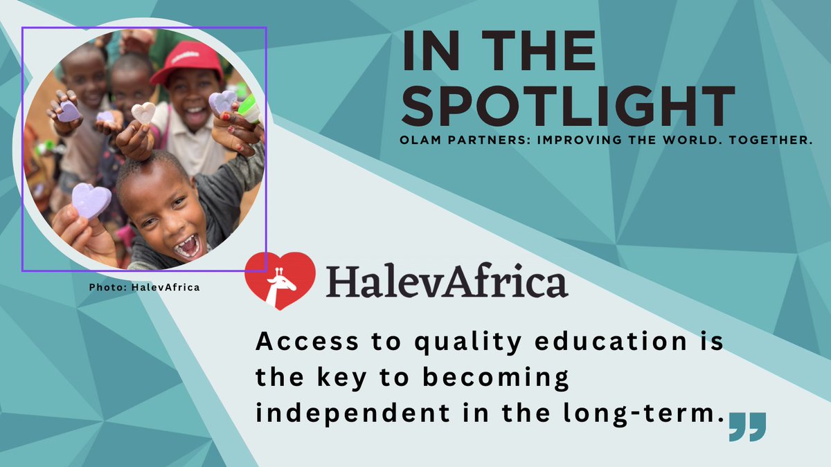 OLAMtogether's tweet photo. Some 2m vulnerable children in #Tanzania face discrimination & have limited education opportunities. HalevAfrica offers orphans and vulnerable children the chance to break these barriers & build brighter futures. #EducationForAll #tikkunolam #improvinglives #olamtogether https://t.co/IBbqvhGlV0