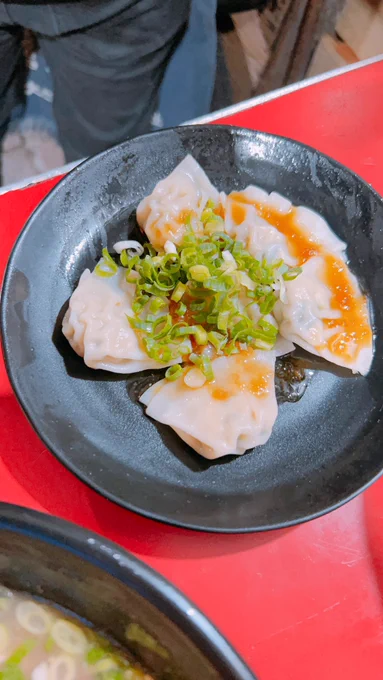 らーめん、ぎょうざ、らーめん美味しかったˆˆ 