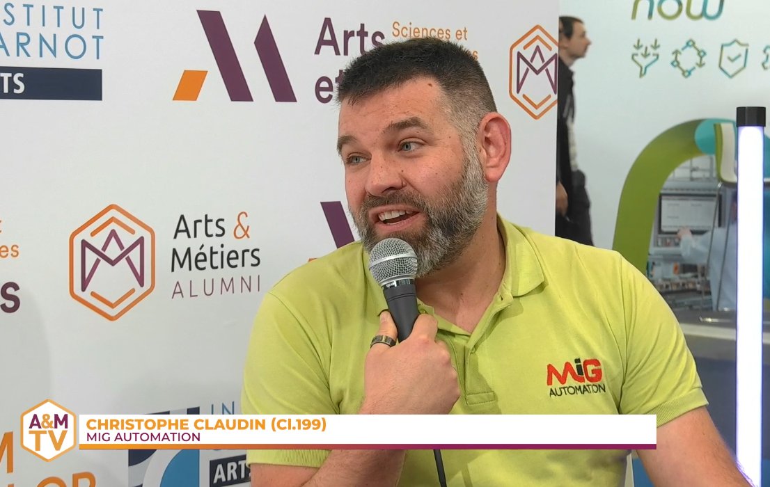 [L'Instant Gadzarts] Découvrez le portrait de Christophe Claudin (Cl 199), expert en usinage et métrologie chez MIG AUTOMATION.
Pour voir tous les Instants Gadzarts filmés au salon Global Industrie 2023, rdv sur SoceIT : lnkd.in/eXz6CRA8