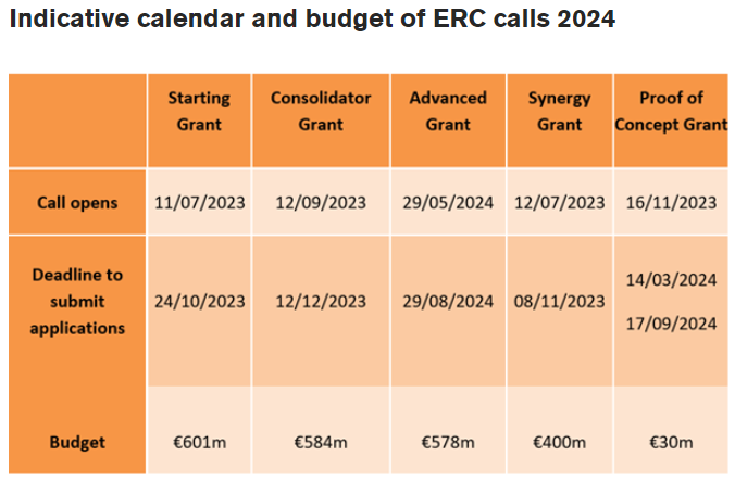 erc grant