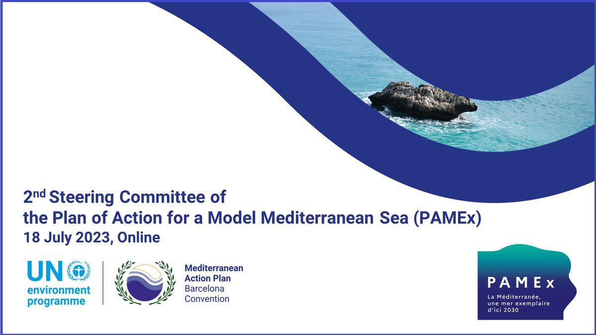 In the midst of an unprecedented #marine 🪸 🔥 & #terrestrial 🌡️🥵heatwave in the #Mediterranean 

the 2⃣nd Steering Committee of #PAMEx convenes online 🖥️ tomorrow to set up priority actions⏭️for #climate & #biodiversity🌍🆘

👉tinyurl.com/mtupt8xc

#Act4Med