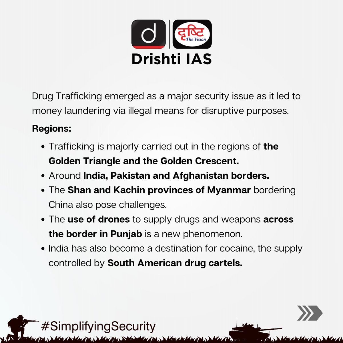 drishtiiaseng's tweet photo. Security encompasses many actors, contexts and actions. Let’s venture forth into #SimplifyingSecurity!
#DrishtiGuideToGS #InternalSecurity #NationalSecurity #CBI #UPSC #IAS #CSE #PCS #UPSCPrelims #Prelims2023 #UPSC2023 #CivilServices #DrishtiIAS #DrishtiIASEnglish https://t.co/ZEFAZctWw3