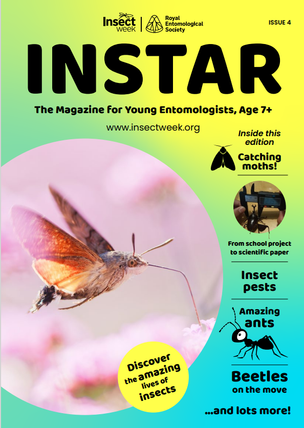 New issue out now 🪲

#INSTAR – A #digital #magazine for young #entomologists 🦋

Learn about catching #moths, amazing #ants, #beetles on the move &amp; more: ow.ly/syVc50OTOnl

#Insects #Entomology #Education #NewIssue #Publication #InsectWeek