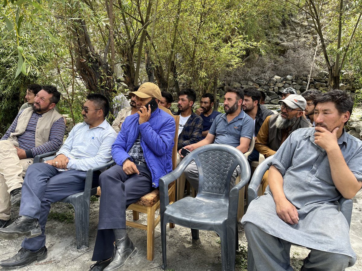 On the 3rd day of our Skills Workshop in Turtuk, #Ladakh <a href="/ProfNimit/">Prof.Nimit Chowdhary</a> interacted with repredentatives from the local tourism &amp; hospitality industry.

The workshop discussed ways to promote tourism in the area.