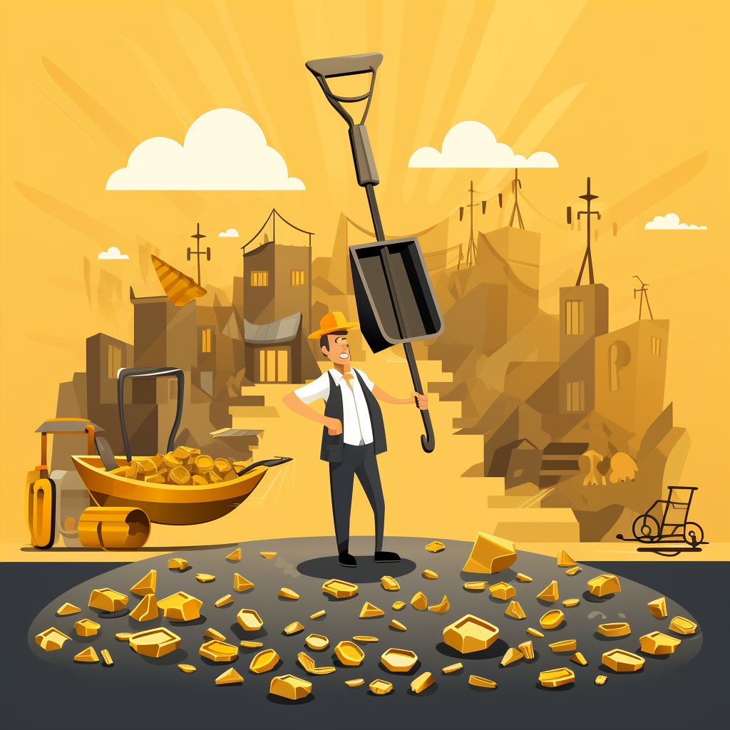 🌟💰 Do you know it's not the gold miner who made money during the Gold Rush, but the shovel seller who utilized the opportunity? Similarly, in the era of AI, companies like NVIDIA, AWS, and others are playing the role of shovel sellers in the AI Gold Rush.  #AIGoldRush