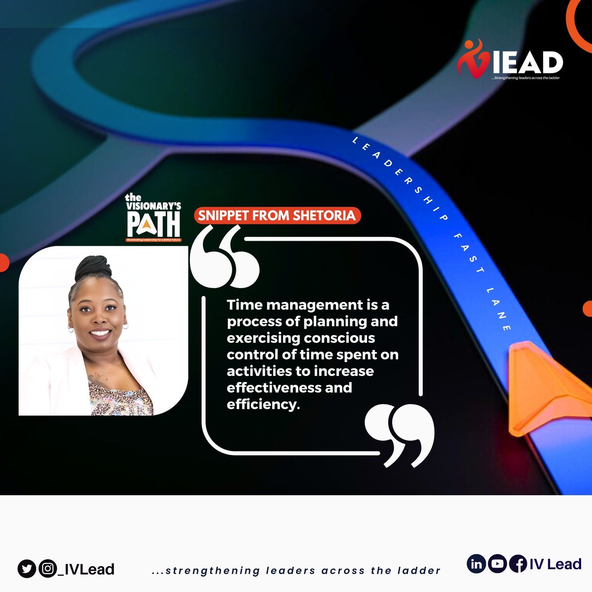 _IVLead's tweet photo. We had an amazing time at IVLEAD on Saturday, as Shetoria delved into the realms of soft skills development.
Missed it? These exclusive snippets will give you a taste of it.
Join IVLEAD and elevate your skills!
#IVLEAD
#TheVisionaryPath
#SoftSkills
#ProfessionalGrowth https://t.co/fmRa1uWuFM